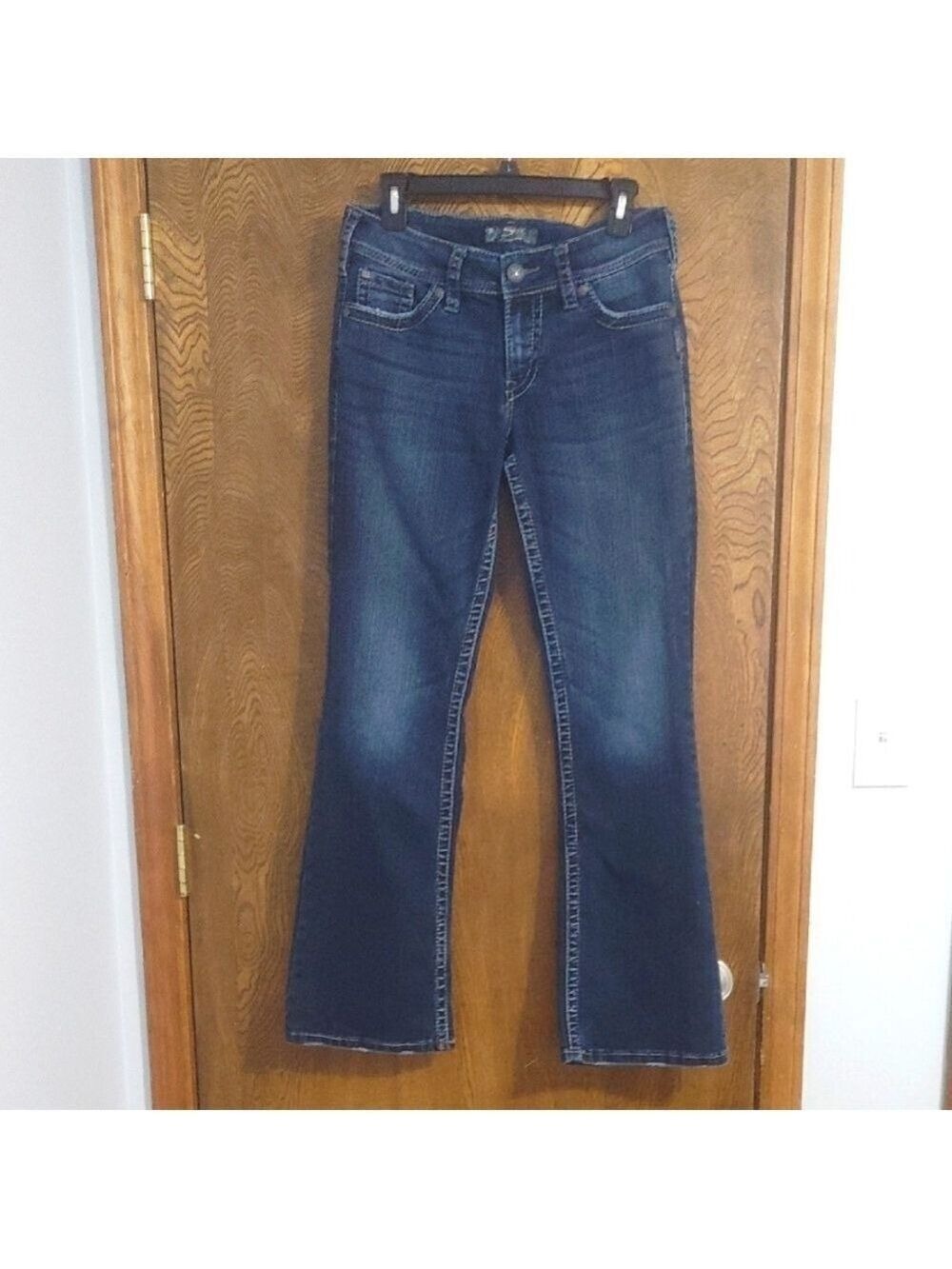 Silver Suki Surplus Bootcut Dark Blue Jeans 29/32